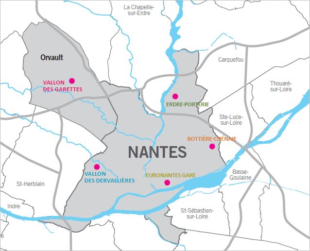 nantes carte