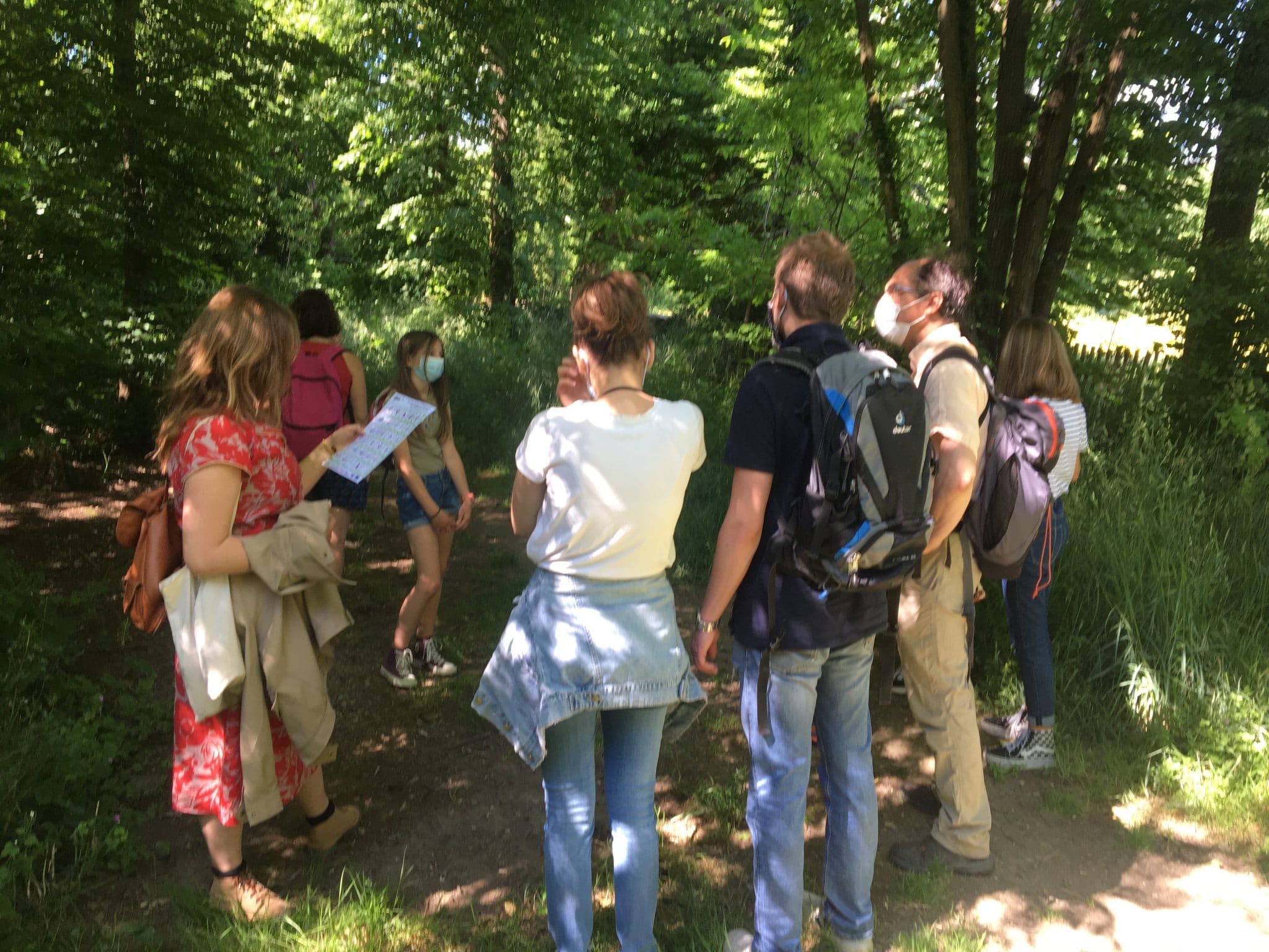 Balades autour des oiseaux dans le Bois Hue © NMA