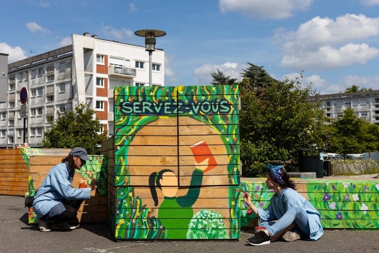 Quartier des Dervallières. Nantes Métropole Aménagement