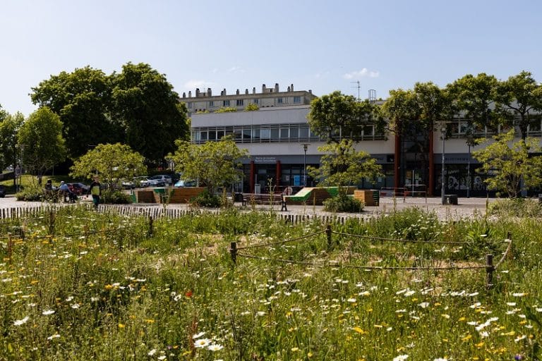 Quartier des Dervallières. Nantes Métropole Aménagement