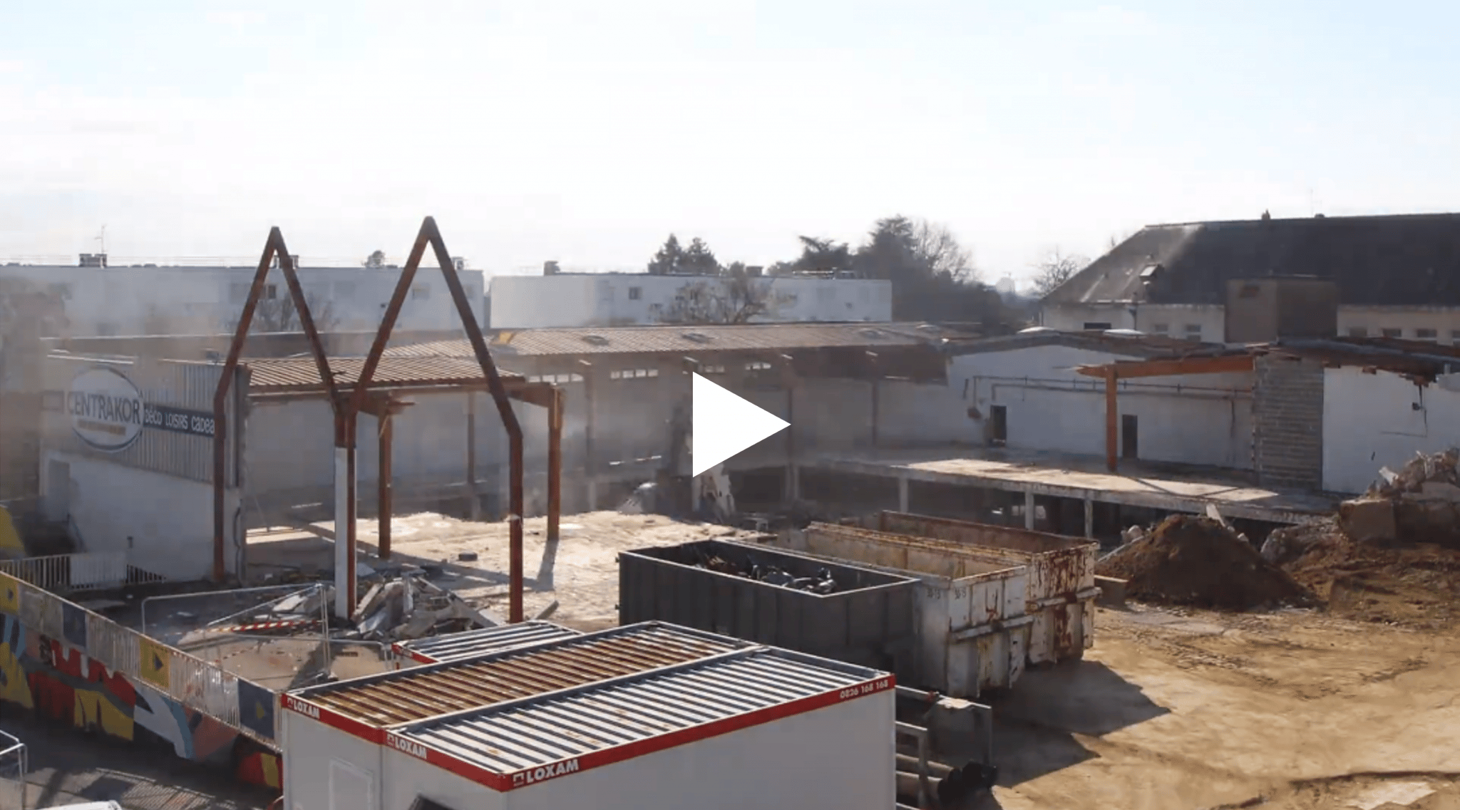 Time-lapse déconstruction Centrakor