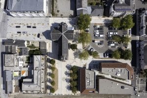 Le nouveau Centre-Bourg d'Erdre Porterie - © Valéry Joncheray