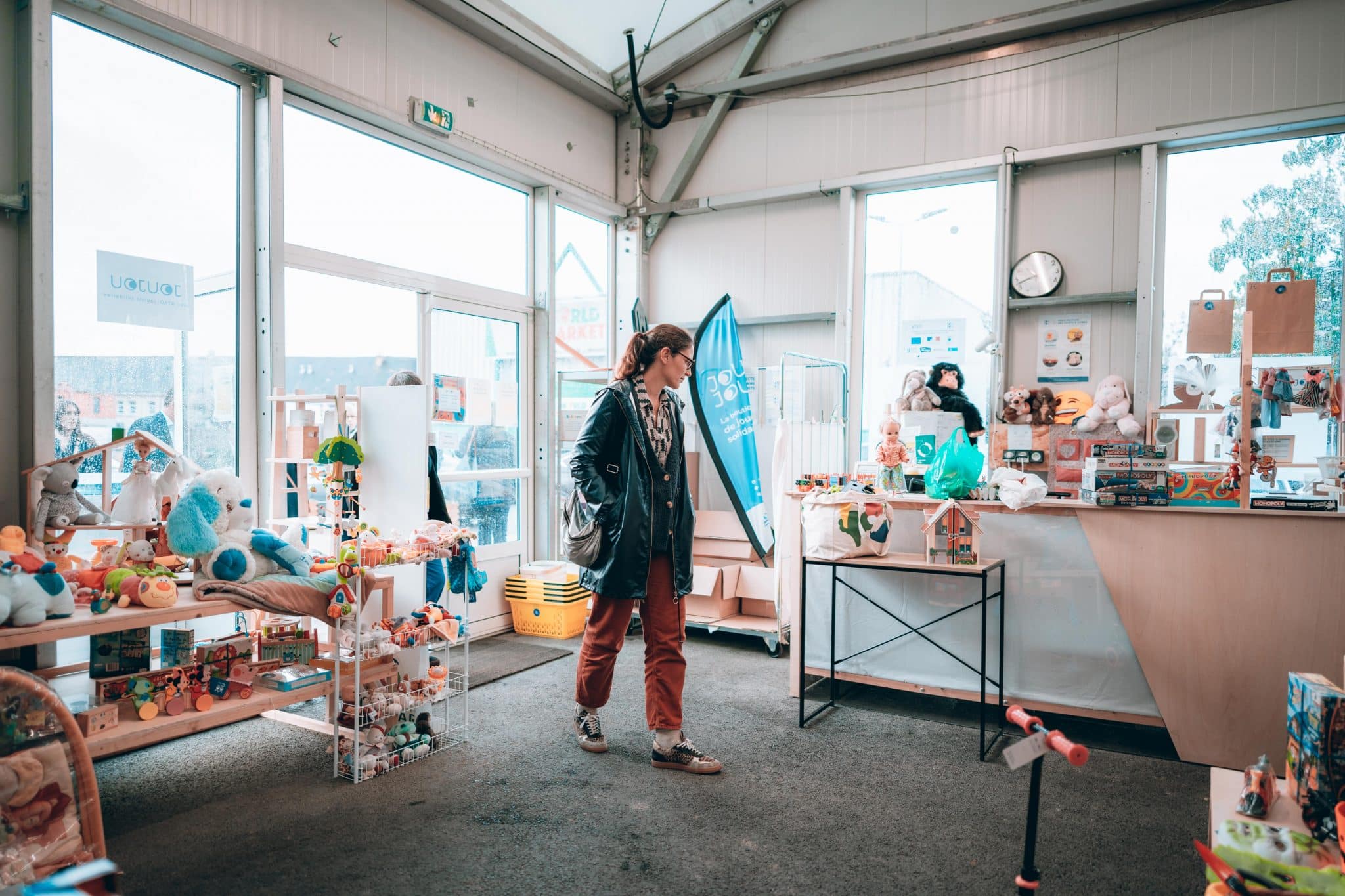 La boutique solidaire Joujou ouvre ses portes à Bottière Pin Sec© Aéline Lluvi