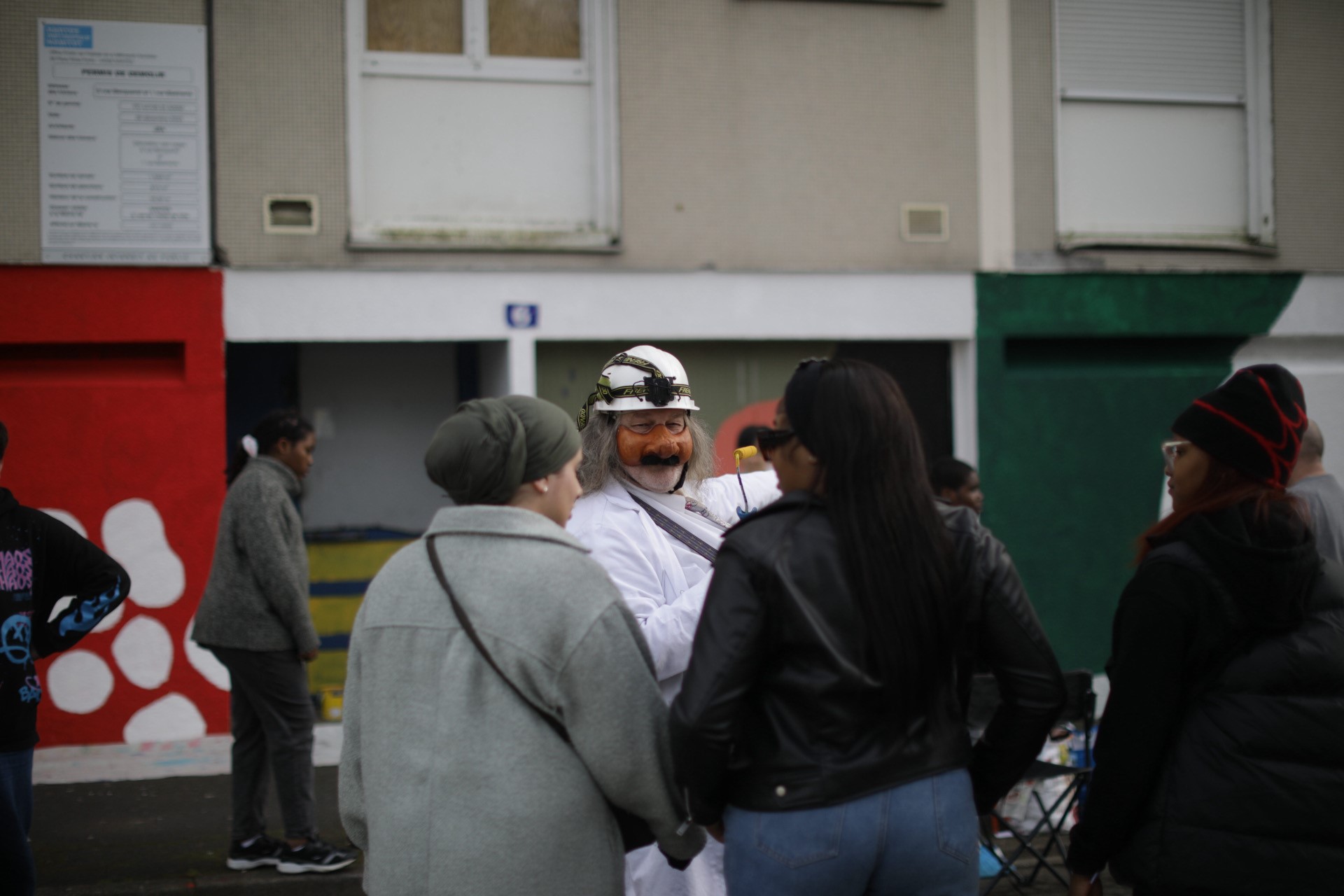 Une fresque réalisée par les habitants du quartier Bottière Pin Sec avec le collectif Two Points © Nantes Métropole