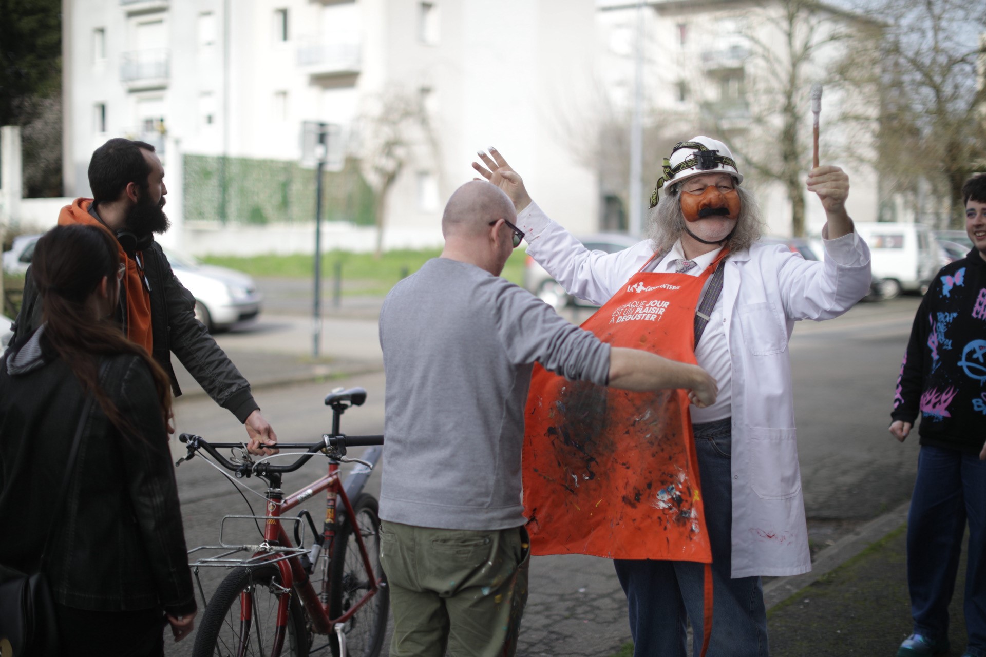 Une fresque réalisée par les habitants du quartier Bottière Pin Sec avec le collectif Two Points © Nantes Métropole