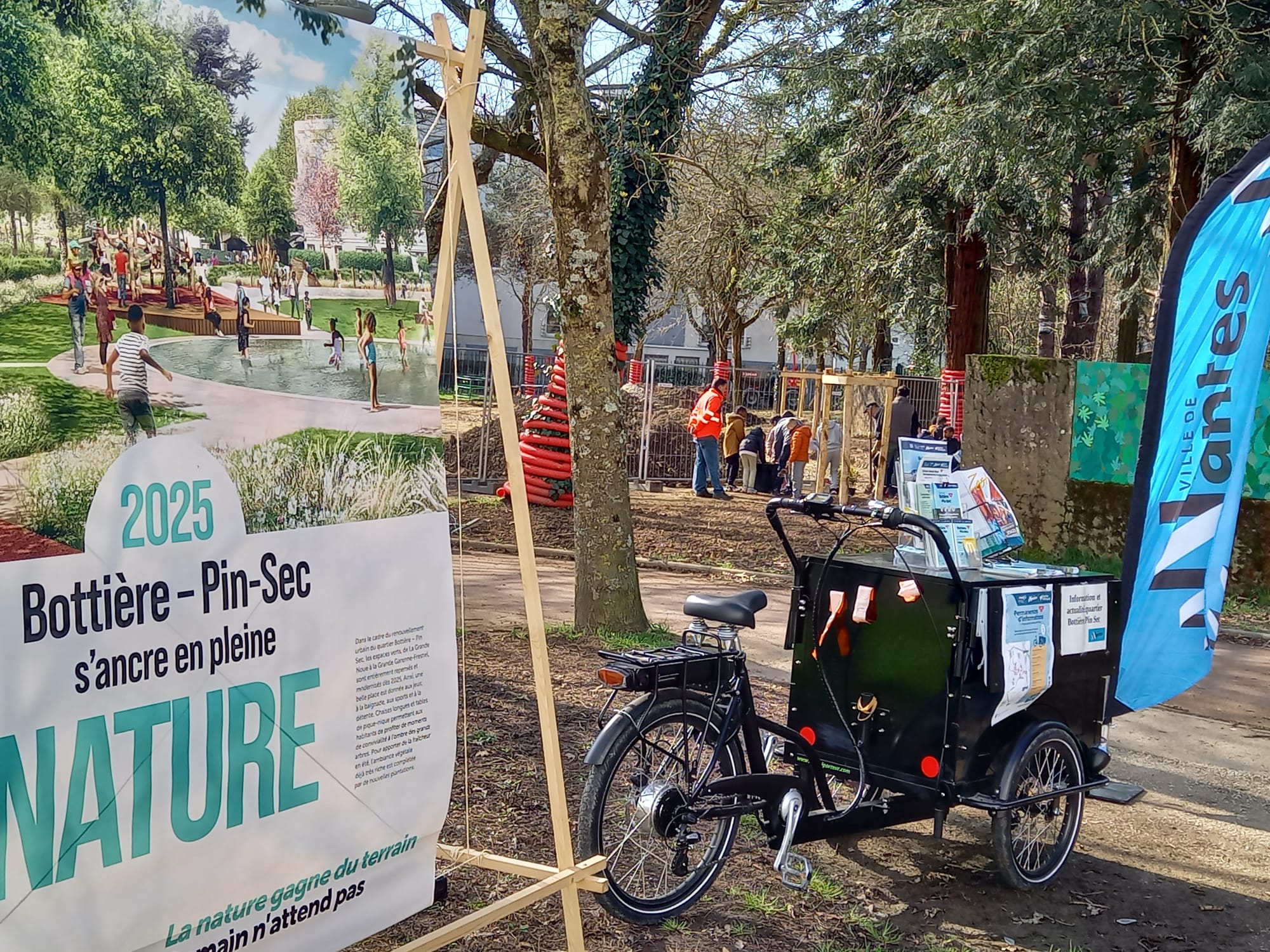 Les élèves de l'école de la Bottière ont plantés 300 arbres