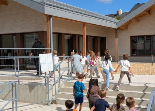 Le nouveau restaurant scolaire de la ville d'Indre © Ville d'Indre