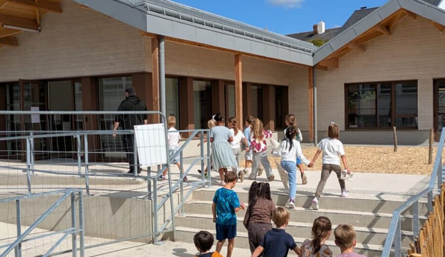 Le nouveau restaurant scolaire de la ville d'Indre © Ville d'Indre